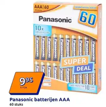 Action Panasonic batterijen AAA aanbieding