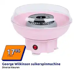 Action George Wilkinson suikerspinmachine aanbieding