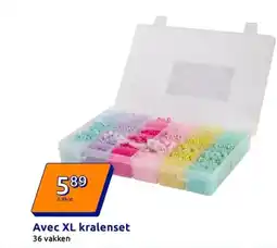 Action Avec XL kralenset aanbieding