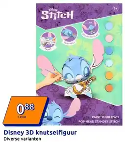 Action Disney 3D knutselfiguur aanbieding