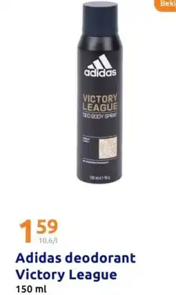 Action Adidas deodorant Victory League aanbieding