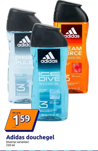 Action Adidas douchegel aanbieding