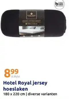 Action Hotel Royal jersey hoeslaken aanbieding