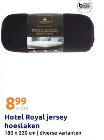Action Hotel Royal jersey hoeslaken aanbieding