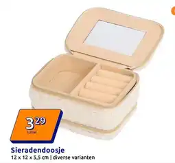 Action Sieradendoosje aanbieding