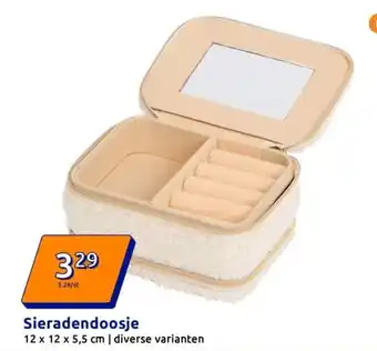 Action Sieradendoosje aanbieding