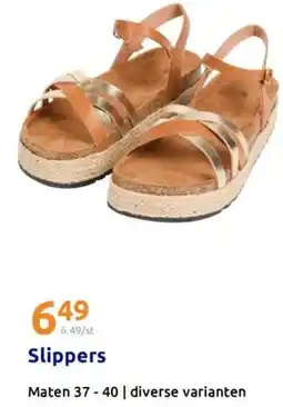 Action Slippers aanbieding