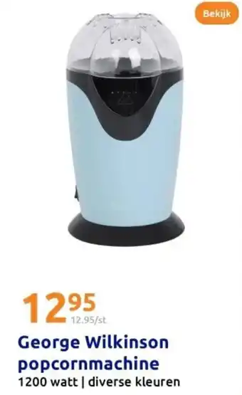 Action George Wilkinson popcornmachine aanbieding