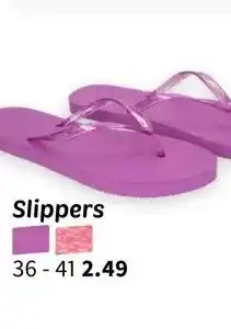 Wibra Slippers aanbieding