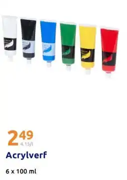 Action Acrylverf aanbieding