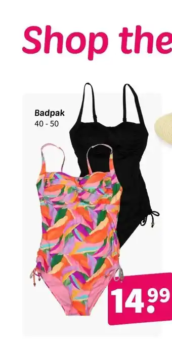 Wibra Badpak aanbieding