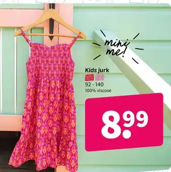 Wibra Kids jurk aanbieding