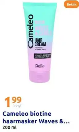Action Cameleo biotine haarmasker Waves aanbieding