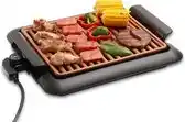 Bol.com Swiss Pro+ Elektrische Grill Rookloos 4 tot 6 Personen Tafel barbecue Tafel BBQ 1250W aanbieding