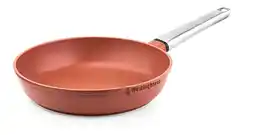 Bol.com Westinghouse Performance Series - Koekenpan Inductie 24cm - Oven Geschikt - Rood aanbieding