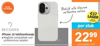 Albert Heijn IPhone 16 telefoonhoesje aanbieding