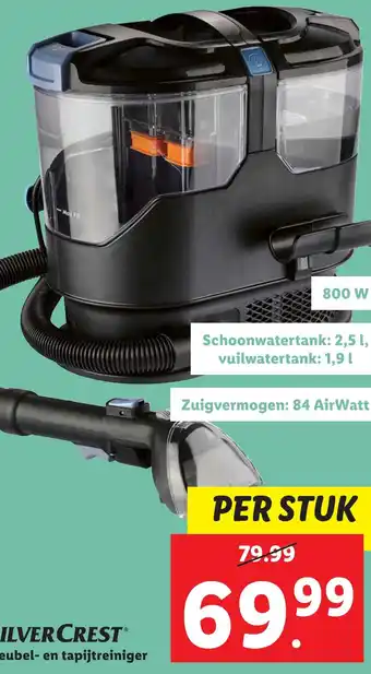 Lidl Meubel en tapijtreiniger aanbieding
