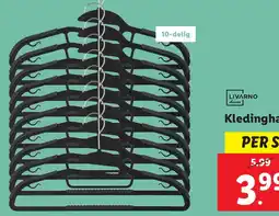 Lidl Kledinghangers aanbieding