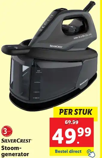 Lidl Stoom generator aanbieding