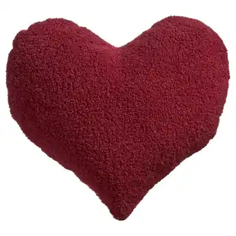 Kwantum Kussen Hart Rood aanbieding