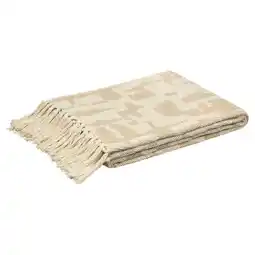 Kwantum Plaid Tours Naturel - 130x170 cm aanbieding