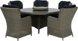 Intratuin Intratuin 5-zits diningset Samba grijs aanbieding
