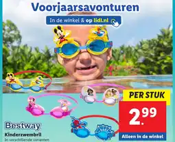 Lidl Kinderzwembril aanbieding