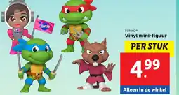 Lidl Vinyl mini figuur aanbieding