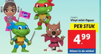 Lidl Vinyl mini figuur aanbieding