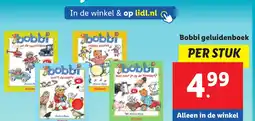 Lidl Bobbi geluidenboek aanbieding