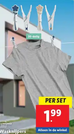 Lidl Wasknijpers aanbieding