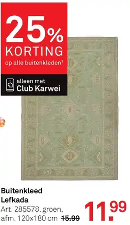 Karwei Buitenkleed Lefkada aanbieding