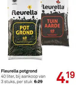 Karwei Fleurella potgrond aanbieding