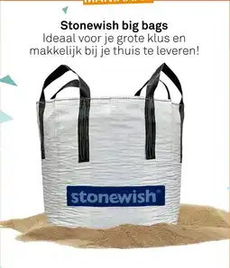 Karwei Stonewish big bags aanbieding