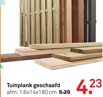 Karwei Tuinplank geschaafd aanbieding