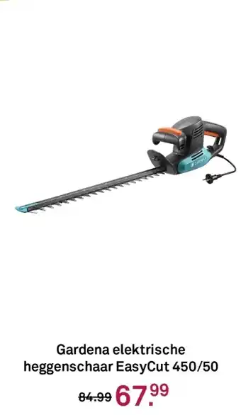 Karwei Gardena elektrische heggenschaar EasyCut 450/50 aanbieding