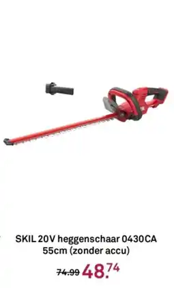 Karwei SKIL 20V heggenschaar 0430 aanbieding