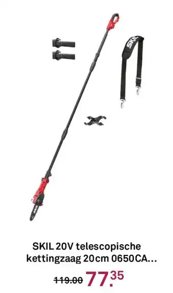 Karwei SKIL 20V telescopische kettingzaag aanbieding