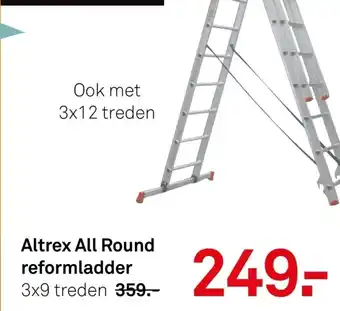 Karwei Altrex All Round reformladder aanbieding