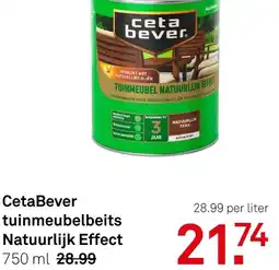 Karwei CetaBever tuinmeubelbeits aanbieding