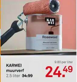 Karwei Karwei muurverf aanbieding