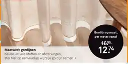 Karwei Maatwerk gordijnen aanbieding