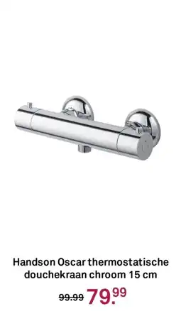 Karwei Handson Oscar thermostatische douchekraan chroom aanbieding