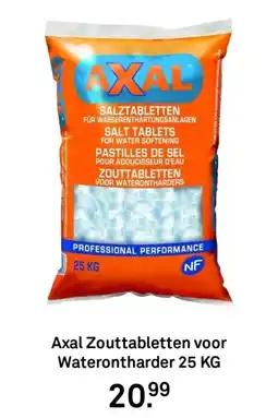 Karwei Axal Zouttabletten voor Waterontharder aanbieding