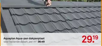 Karwei Aquaplan Aqua-pan dakpanplaat aanbieding