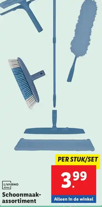 Lidl Schoonmaak assortiment aanbieding