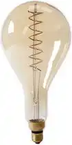 Bol.com Calex Lichtbron E27 XXL - Glas - Goud - 16 x 33 x 16 cm (BxHxD) aanbieding