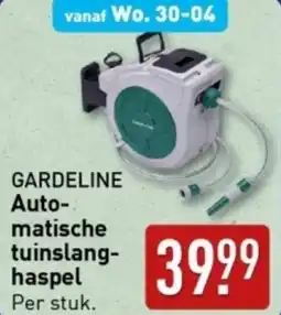 ALDI GARDELINE Auto matische tuinslang hasel aanbieding