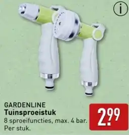 ALDI Gardenline tuinsproeistuk aanbieding