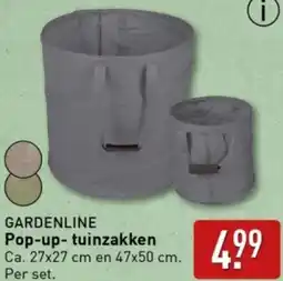 ALDI Pop-up- tuinzakken aanbieding